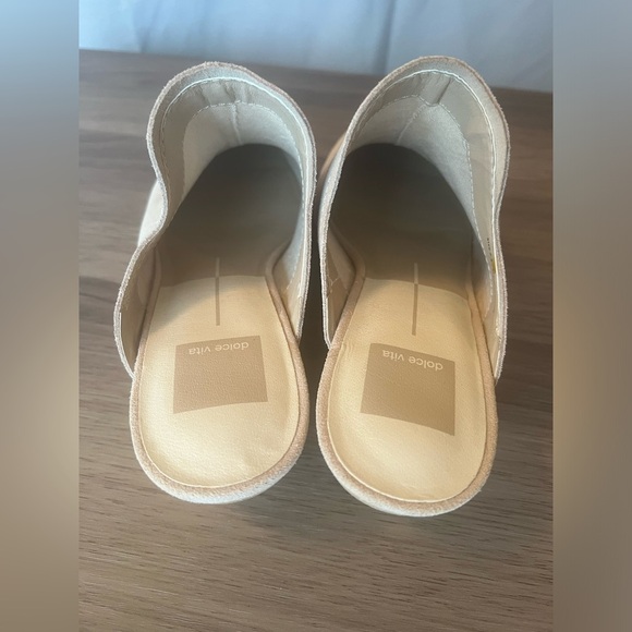 Suede Pointed Toe Mules - Picture 3 of 7